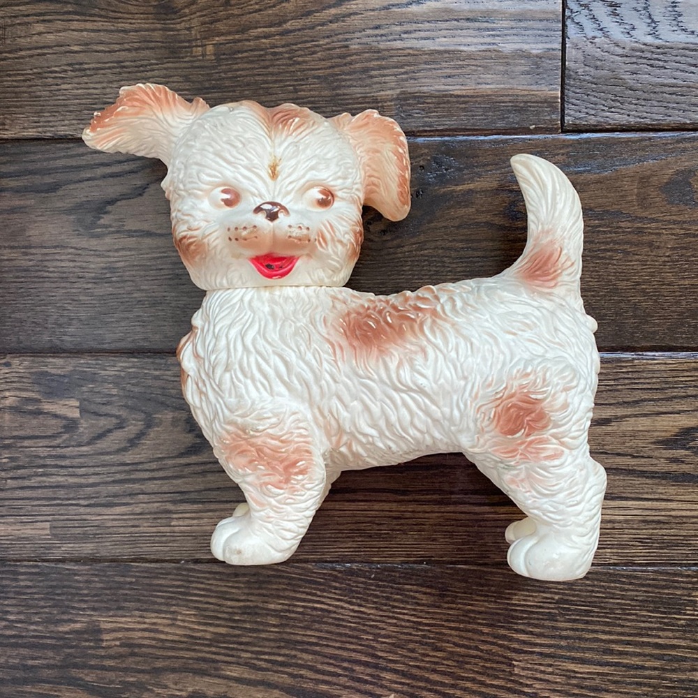 Vintage Edward Mobley Rubber Dog